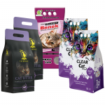 Kraikas Benek, Clear Cat, Cat Royale - levandų spalvos 25l (4x5l)