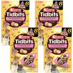 INABA Cat Churu Tidbits - tunas ir la&scaron;i&scaron;a 4x(8x12g)