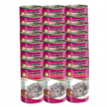 Super Benek KOT be grūdų gabaliukai su kalakutiena padaže 24x415 g