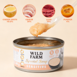 WILD FARM Special Soup 80 g Sensitive &ndash; aromatinga sriuba &ndash; padeda palaikyti tinkamą skysčių balansą