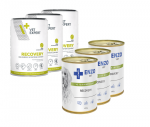 VETEXPERT  Veterinary Diet Recovery 3x400g + ENZO VET Atkūrimo dieta &scaron;unims 3x400g