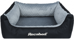 RECOBED sofa Sargaso juoda ir pilka S 65x50cm