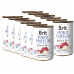 BRIT MONO BALTYMŲ JĖGŪNAS IR RUDONIEJI RYŽIAI 12x400g
