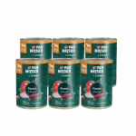 PAN MIĘSKO su žolelėmis &ndash; antienos pa&scaron;tetas, &scaron;lapias &scaron;unų maistas, 6x400 g