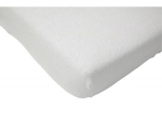 Jollein atspari vandeniui paklodė Molton White 50x90 cm