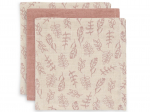 Jollein muslino merliukai 31x31 cm Meadow Rosewood 3vnt