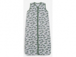 Jollein hidrofilinės medvilnės miegmai&scaron;is Whales Ash Green 70 cm