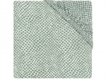 Jollein paklodė lop&scaron;iui / lovytei su guma Snake Ash Green 60x120 cm.