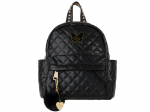 Bjallra mamos ir dukrytės kuprinė Quilted Black