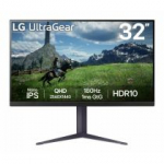 LCD Monitor|LG|31.5"|Panel IPS|2560x1440|16:9|180Hz|1 ms|Pivot|Height adjustable|Tilt|Colour Black|32GS85Q-B Monitorius
