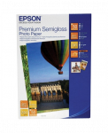 Epson Premium Semigloss Photo Paper 10x15cm, 251g/m2, 50 sheets Epson
