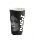 Vienkartiniai puodeliai &bdquo;PELLINI&ldquo;, popieriniai, 234 ml, D 80 mm, 50 vnt.