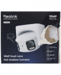 SALE OUT. Reolink PoE 4K 16MP Dual Lens and 180&deg; panoramic view Camera | Reolink UHD Dual-Lens PoE Surveillance Camera with 180