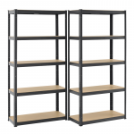 SANDĖLIAVIMO LENTYNŲ &ndash; STELAŽŲ KOMPLEKTAS &bdquo;BASIC&ldquo; 180X90X40 CM