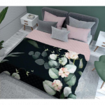 Dvipusė dygsniuota lovatiesė Holland Flowers (200X220cm)