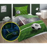 Vaiki&scaron;kos fluorescencinės patalynės komplektas su dvipusiu ra&scaron;tu RUTULYS 2