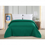 Lovatiesė COTTON LEAF (200X220cm), žalios spalvos