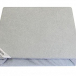 120x200 medvilninė paklodė su guma TERMOFRONTE (pilka)