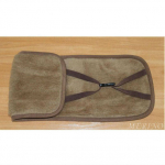 Kupranugario vilnos įtvaras/diržas nugarai (tamsus)