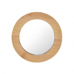 Sieninis veidrodis, 40cm, tikmedžio mediena, apskritas