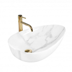 Praustuvas REA GRETA BIANCO SHINY 65 cm
