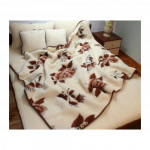 Merino vilnos pledas ROSE brown (160х200см)