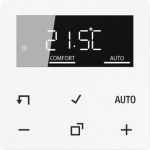 Room thermostat display, A/AS ranges, white, LB Management A1790DWW | 4011377172067