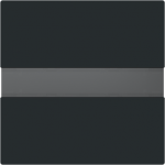 Busch-Comfort switch&reg; flex Control Element Movement sensor with LED Orientation light black matt - Busch-art linear 2CKA006800A3147 | 4011395340264