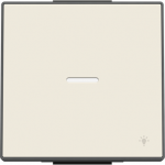 Color: Soft White   Rocker for push-buttons code: 8104, 8104.5 & 8104.9 2CLA850440A1101 | 8427238134277