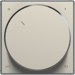 Color: Stainless Steel   Cover plate for rotatory switch code: 8154 2CLA855400A1401 | 8427238139906