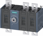 Switch disconnector 250 A, Size 3, 3-pole Front operating mechanism center Basic unit without handle flat terminal 3KD3830-0PE20-0 | 4001869472713