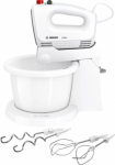 Bosch | Mixer | CleverMixx MFQ2600G | Mixer with bowl | 375 W | Number of speeds 4 | Turbo mode | White MFQ2600G | 4242005102808