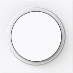 Elevated knob. For Busch-Dimmer&reg;. For inserts 2112 U-101/2247 U/2250 U/6513 U-102/6517 U-10x/6519 U/6520 U/6523 U(R)(10x) /6591 U-10x and 6592 U. 2CKA006599A3056 | 4011395326626