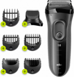 Braun Shave&Style Shaver | 3000BT Series 3 | Operating time (max) 45 min | NiMH | Black 3000BT | 8700216735568
