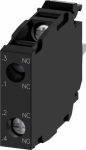 Contact module with 2 contact elements, 1 NO+1 NC, screw terminal, for front plate mounting 3SU1400-1AA10-1FA0 | 4011209950979