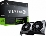 MSI GeForce RTX 5070 12G VENTUS 2X OC | NVIDIA | 12 GB | GeForce RTX 5070 | GDDR7 | HDMI ports quantity 1 | PCI Express Gen 5 GEFORCE RTX 5070 12G | 4711377308229
