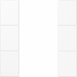 cover kit 3-gang, complete LS503TSAWW | 4011377110373