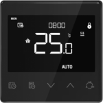 Fibaro Nice Thermostat | WARM-CONTROL | Black WARM-CONTROL BLACK | 5901225450111