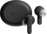 Sudio Earbuds | A3 Pro | Bluetooth | In-ear | Microphone | Cloudy Black | Noise canceling | Wireless A3PROBLK | 7350071388952