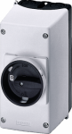 molded-plastic enclosure for surface mounting Degree of protection IP55 with N and PE terminal Can be locked in O position 72 mm with metric cable gland 3RV1923-1DA00 | 4011209517868