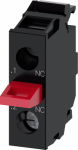 Contact module with 1 contact element, 1 NC, screw terminal, for floor mounting 3SU1400-2AA10-1CA0 | 4011209950924