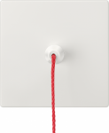 Rocker switch with pull actuation for pushbutton, 68x68mm, platinum metallic, DELTA style 5TG7151-1 | 4001869383057