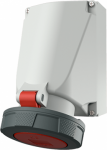 Wall mounted socket 5x63A (3P+N+PE) 6h 400V, IP67 136A | 4015394000631