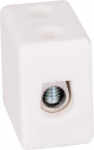 Terminal сeramic CPO-15A-1P 10 mm&sup2;, white 80721516 | 5907813238048