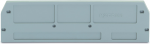 End/Intermediate plate, 2.5 mm thick; gray 280-376 | 4017332349147