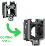 Single contact block with body fixing, metal, 1NO+1NC, Harmony XB4 ZB4BZ1055 | 3389119039284