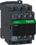 TeSys D contactor, 3p(3 NO), AC-3, <= 440 V 9A, 24 V DC coil. range: TeSys - product or component type: contactor - device short name: LC1D - contactor application: motor control, resistive load - utilisation category: AC-1, AC-3 - poles description: ...