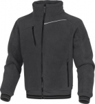 SHERMAN Fleece jacket, grey, size XL SHERMGRXG | 3295249225452