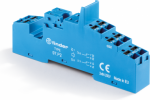 Screwless terminal socket  Mounting method: DIN rail (top hat rail) 35 mm  (A): 8  Protection Category: IP 20  Accessories: Metal or plastic retaining clip;coil indication and EMC suppression modules;timer modules 9752SPA | 8012823308425