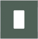 Color: Comodoro Cover plate for 1-gang VDI connection unit code: 8155.4, 8155.6, 8155.7, 8155.8 & 8155.9 2CLA855500A1901 | 8427238227290